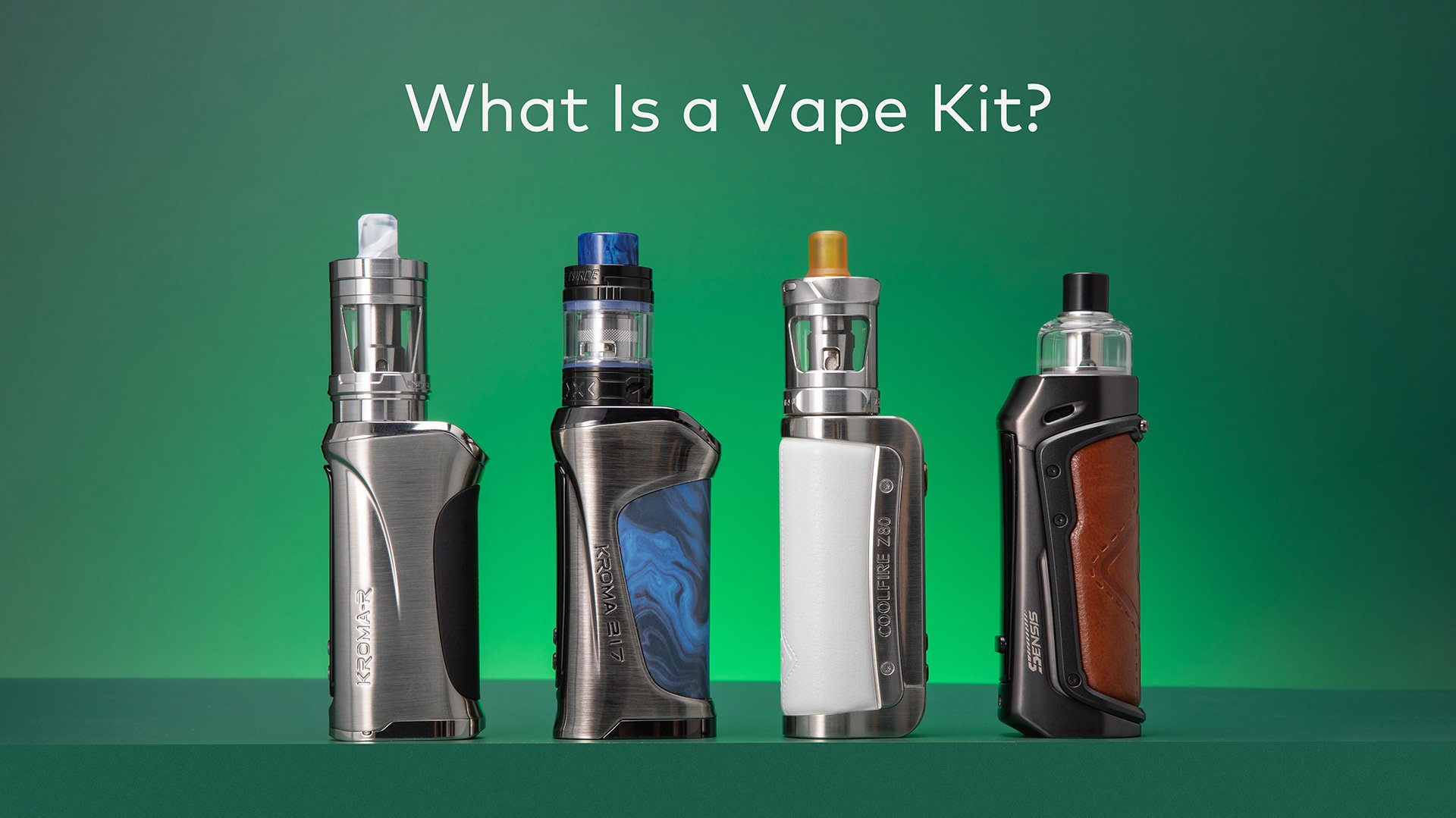 What Are the Differences Between an E Cigarette and a Vape Kit